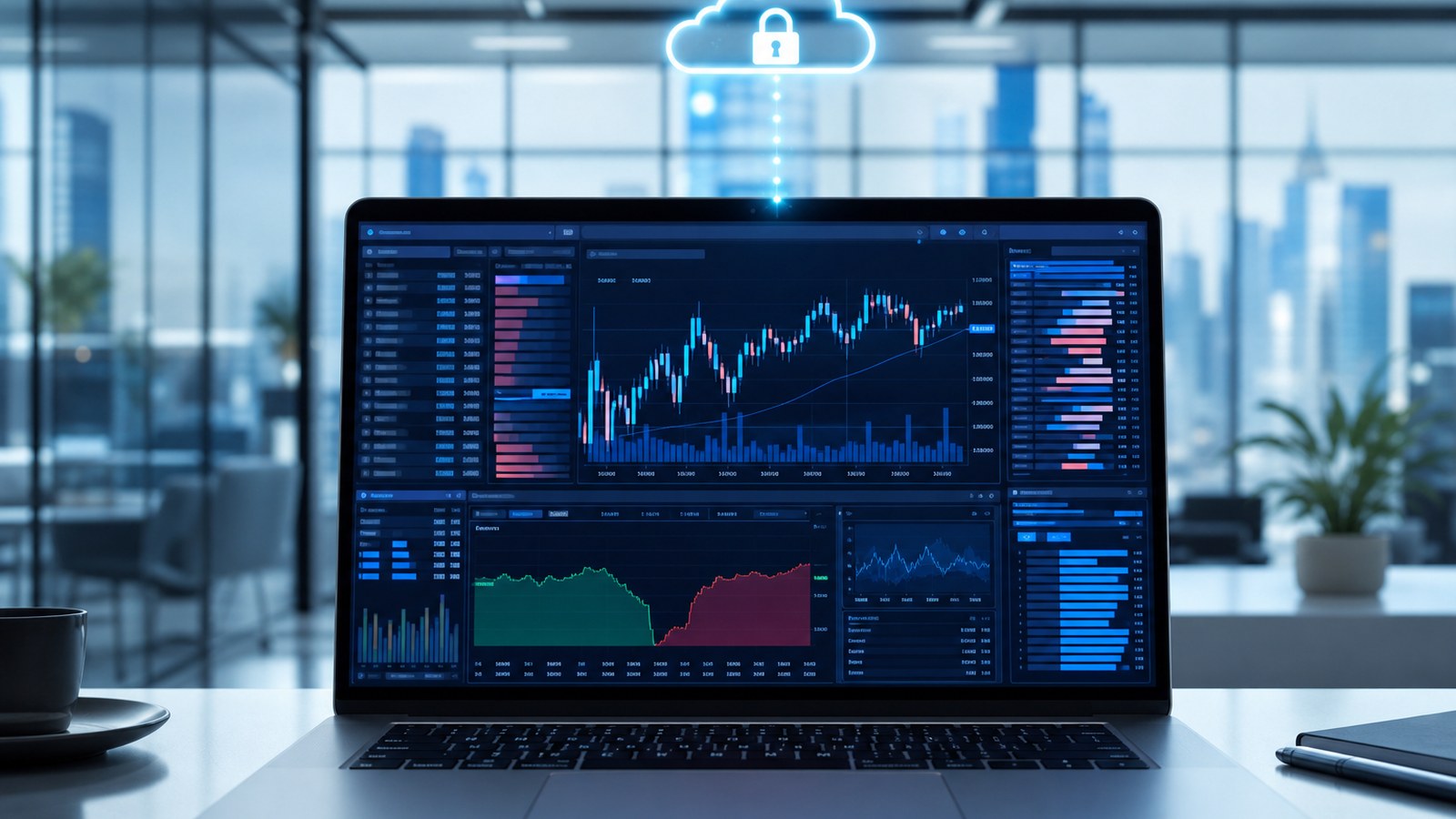 MetaTrader5 平台资讯首页主视觉（场景配图）